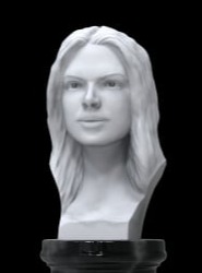 Ειδικη μαρμάρινη κατασκευή PS3D Αγάλματα Προτομή Γλυπτά πορτρέτα από την φωτογραφία 