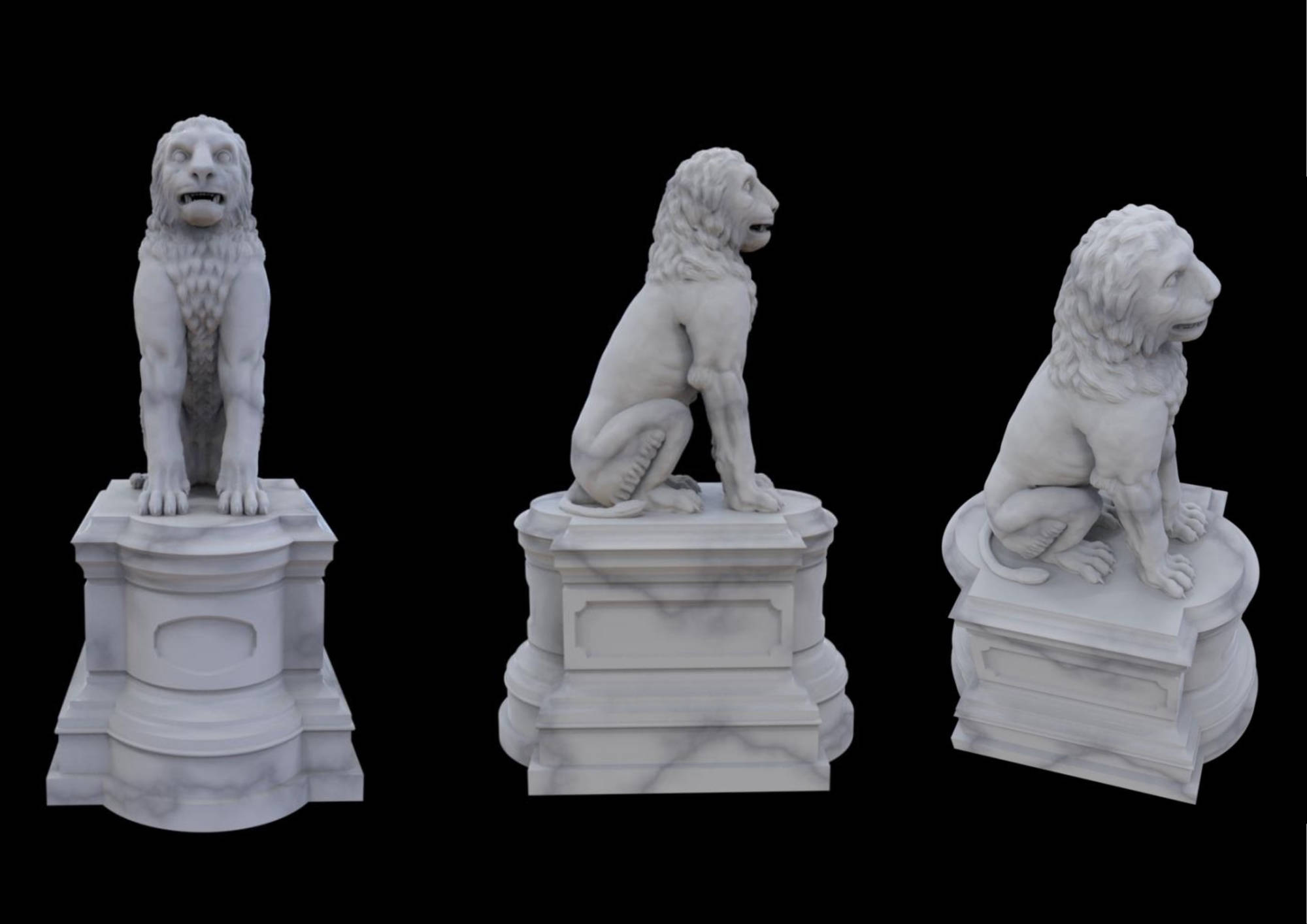 Lion of Amphipolis Λέων της Αμφίπολης WWW.PS3D.GR Αγάλματα Προτομή μαρμάρινα Γλυπτά πορτρέτα από την φωτογραφία μαρμάρινες προτομές PS3D Portrait Sculpture Head Bust Custom Sculpture by Photo 