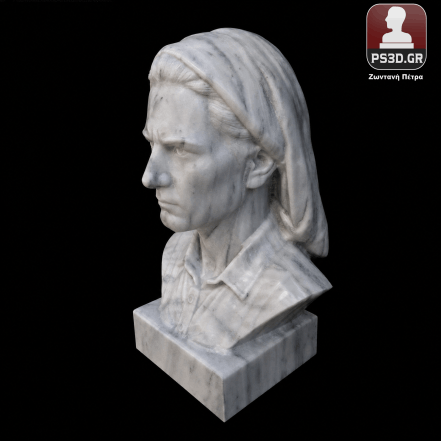 Μαρμαρογλυπτική | PS3D Portrait Sculpture Αγάλματα · Μαρμάρινα γλυπτά · Έργα τέχνης · Προτομές σε φυσικό μάρμαρο Δημιουργούμε μαρμάρινες προτομές & μαρμάρινα αγάλματα από φωτογραφίες. PS3D Portrait Sculpture WWW.PS3D.GR Custom Sculpture by Photo | Marble Head Bust  Works of art and busts in natural marble. We create marble portrait sculptures & busts from your photographs.