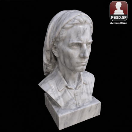 Μαρμαρογλυπτική | PS3D Portrait Sculpture Αγάλματα · Μαρμάρινα γλυπτά · Έργα τέχνης · Προτομές σε φυσικό μάρμαρο Δημιουργούμε μαρμάρινες προτομές & μαρμάρινα αγάλματα από φωτογραφίες. PS3D Portrait Sculpture WWW.PS3D.GR Custom Sculpture by Photo | Marble Head Bust  Works of art and busts in natural marble. We create marble portrait sculptures & busts from your photographs.
